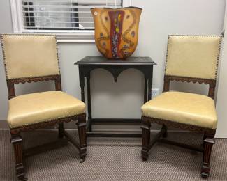 One of a kind glass vase