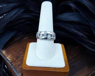 Woven Wedding Band Ring