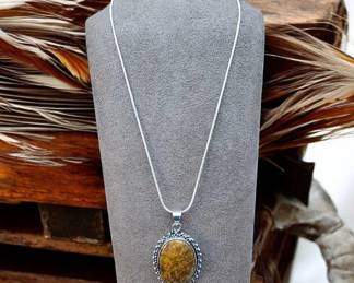 Bamboo Jasper Necklace