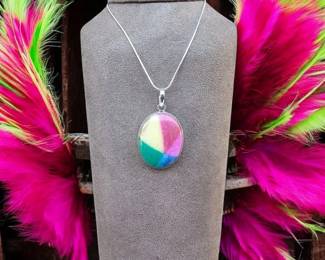 Rainbow Solar Quartz Necklace