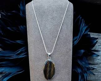 Iron Tigers Eye Necklace