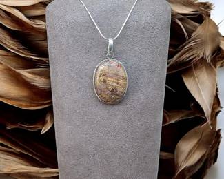 Coquina Jasper Necklace
