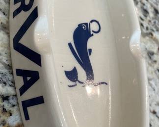 Trappist Beer Orval Ashtray bought from a German bar.