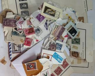 Vintage Stamp Collection