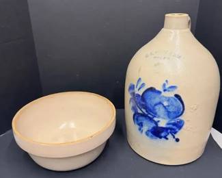 Vintage Glazed Pottery
