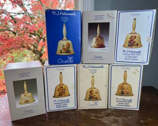 Vintage Goebel Hummel Annual Bells