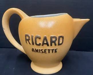 Ricard Anisette Ceramic Jug Made In France