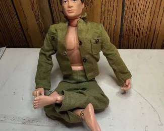 Vintage 1964 GI Joe Poseable Action Figure