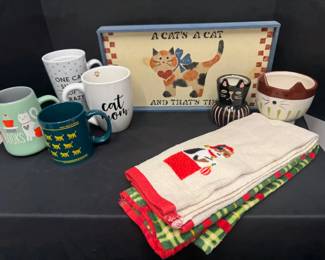 Cat Mugs Planters And Household Decor