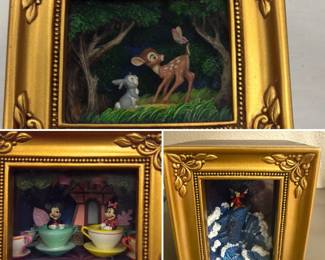 Olszewski Gallery of Light Miniatures, Bambi, Teacups 