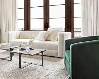 Boucle Couch, Nate & Jeremiah 