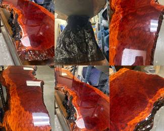 Burlwood Coffee Table 