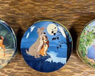 Collector's Plates, Bambi, Lady & The Tramp, Precious Moments. Complete Sets with Boxes