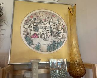 Lenox, Amber Swung Vase