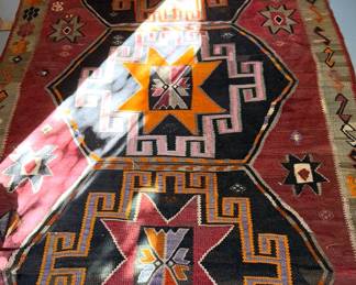 Kilim rug, probably Turkish