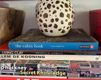 Coffee table books: art, photography, horses, travel