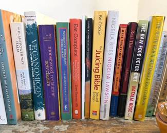 Cookbooks: vegan, juicing