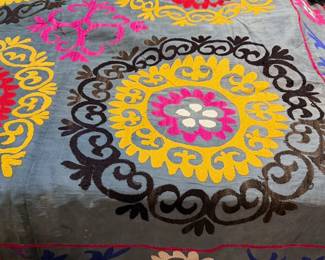 Uzbekistan Suzani tapestry