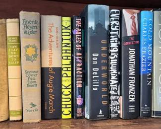 First Edition books: Tom Wolfe, Jonathan Safran Foer, Jonathan Franzen, Charles Frazier