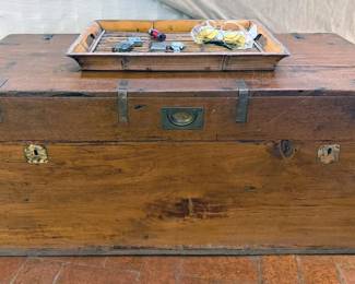 British military chest, 19th century from India