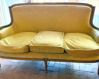 Antique settee