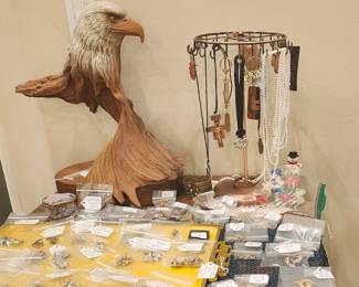 Lots of jewelry. Prices starting at $5