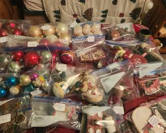 Lots of vintage Christmas