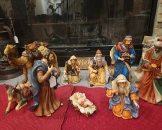 Porcelain Nativity