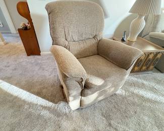 . . . upholstered chair