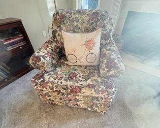 . . . floral chair