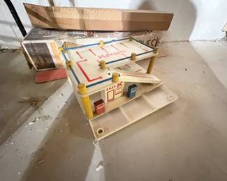 . . . Playskool gas station