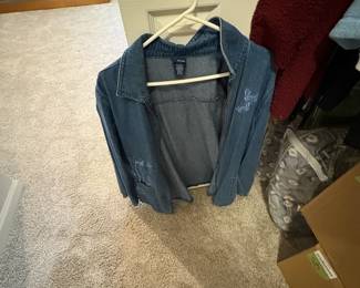. . . denim jacket
