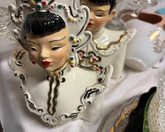 . . . Asian wall pockets