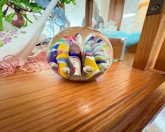 . . . beautiful paperweight