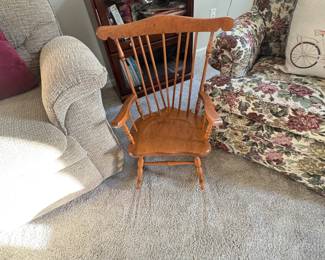 . . . Windsor-style rocker