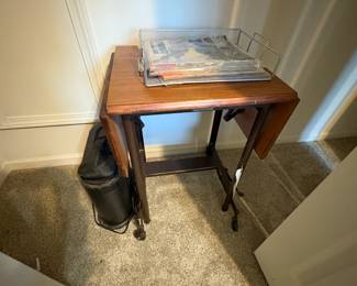 . . . vintage typewriter table