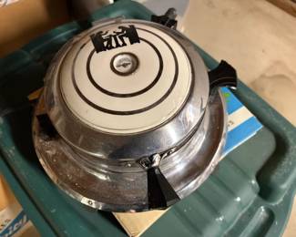 . . . vintage waffle iron
