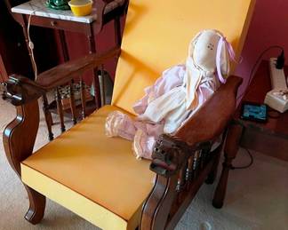 Antique carved chair