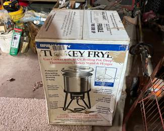 New Turkey fryer