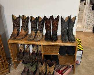 Exotic skin Justin Boots