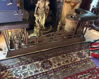 Fireplace fender