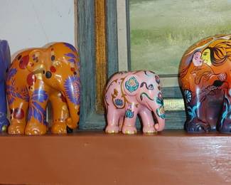 Signed and numbered hand-painted the elephant parade