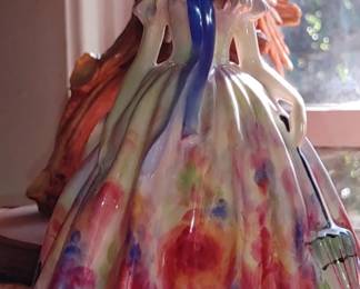 Easter Day Full Size 1945 Royal Doulton Multicolor England Fine Bone China Figurine 
 