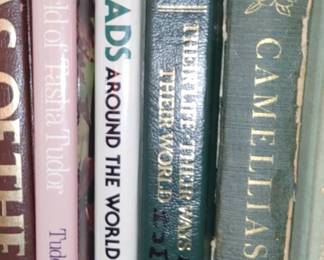 Hardback book Birds their life their ways their world 
book on camellias 
the private world of Tasha Tudor