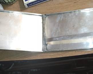 Sterling silver cigarette case