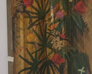 Beautiful bamboo screen