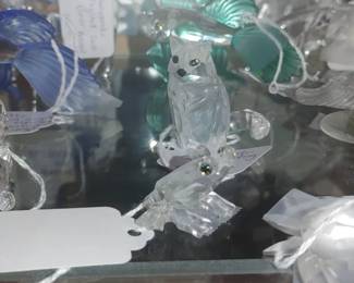 Swarovski cats and dogs