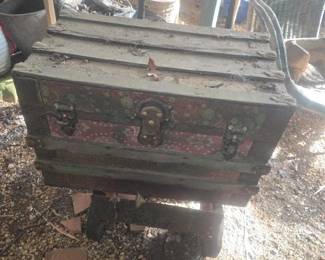 Old trunk from the barn