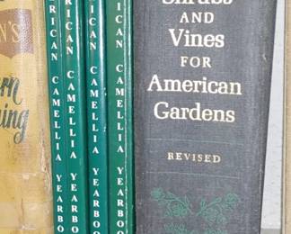 American Camellia Yearbook, specifically the editions for the years 2012, 2013, 2014, and 2015.