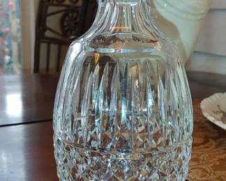 Discontinued Vintage Waterford Cut Crystal Decanter ~ Maeve Pattern ~ with stopper